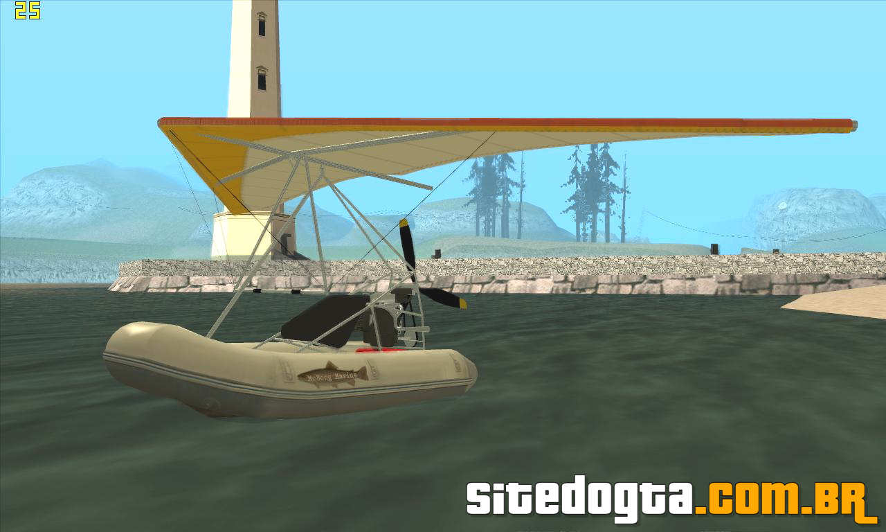Barco voador para GTA San Andreas | Site do GTA